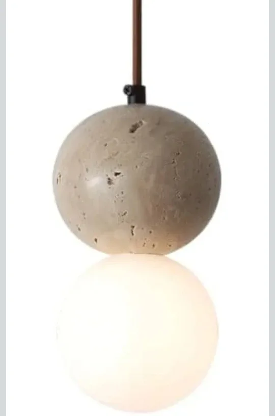 Brand new in box Pendant Light - Marble & Glass