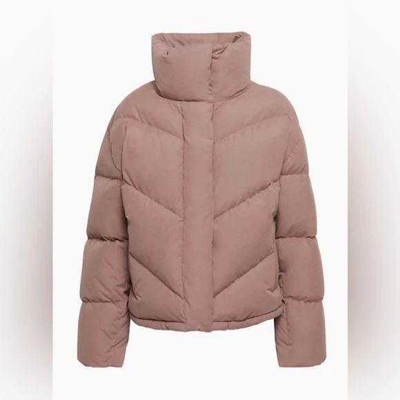 Aritzia Cloud Puff Puffer Jacket Dusty Pink - photo 4