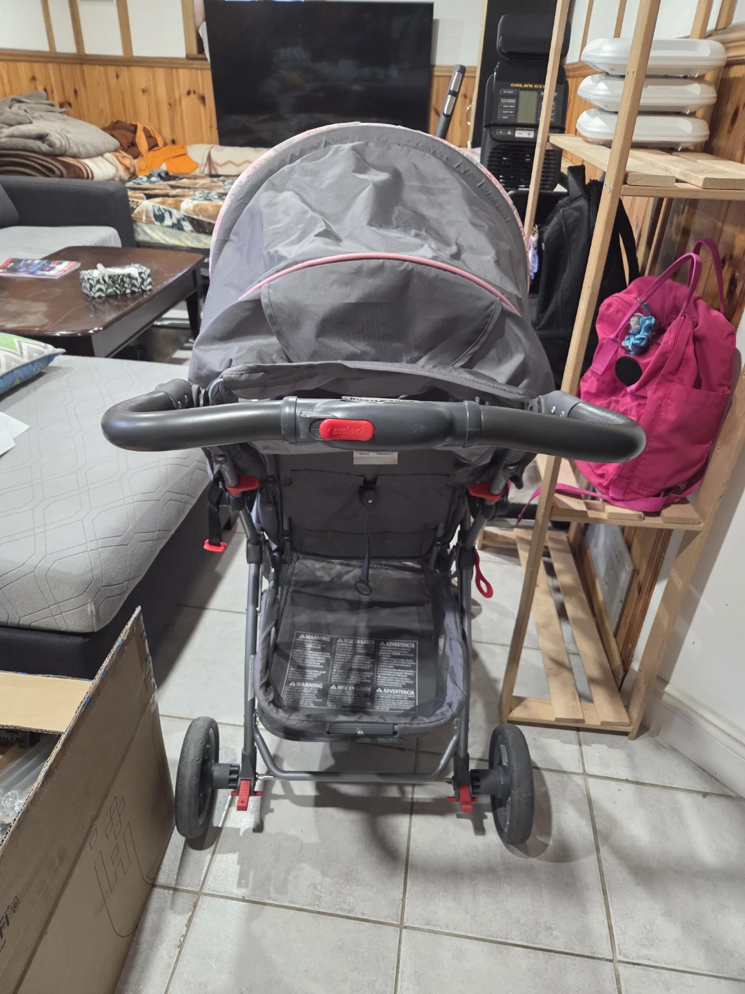 Graco Stroller - Pink Floral Pattern - photo 2