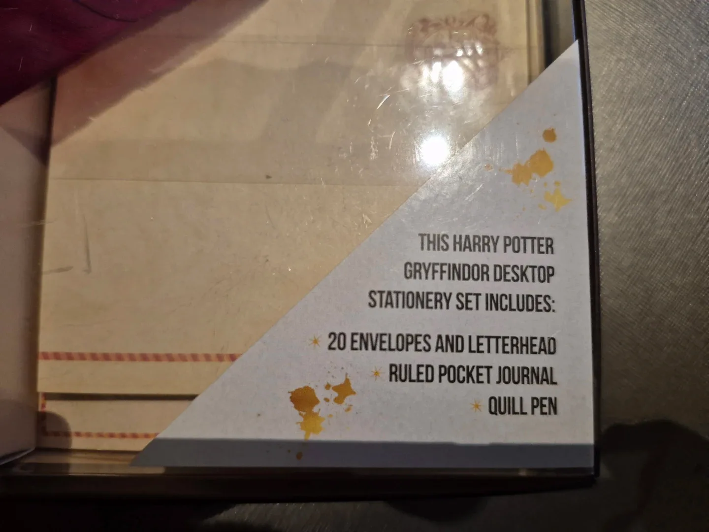 Harry Potter: Gryffindor Desktop Stationery Set image indicator(5)