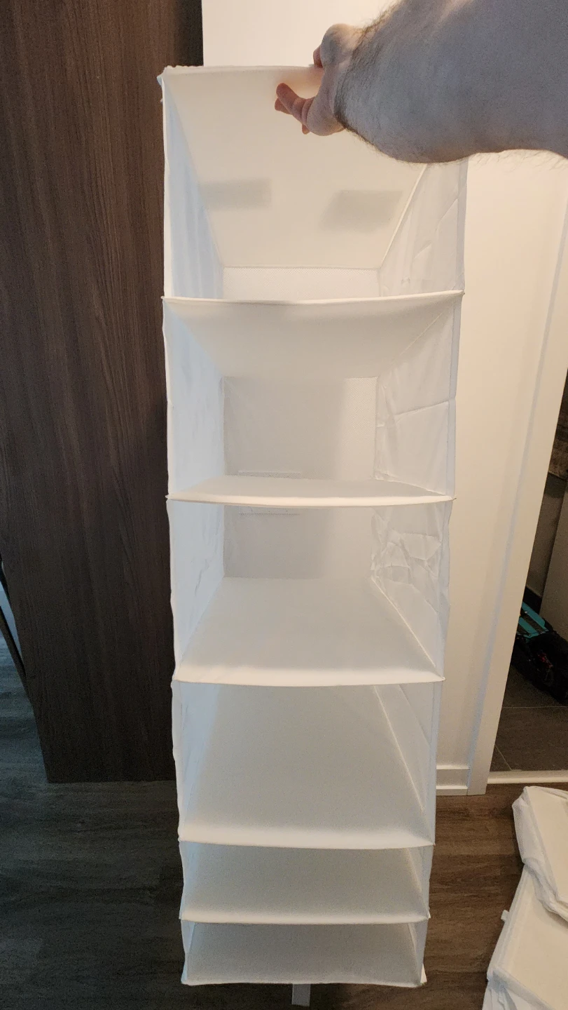 IKEA SKUBB Hanging Storage with 6 Compartments 3 pcs - photo 2