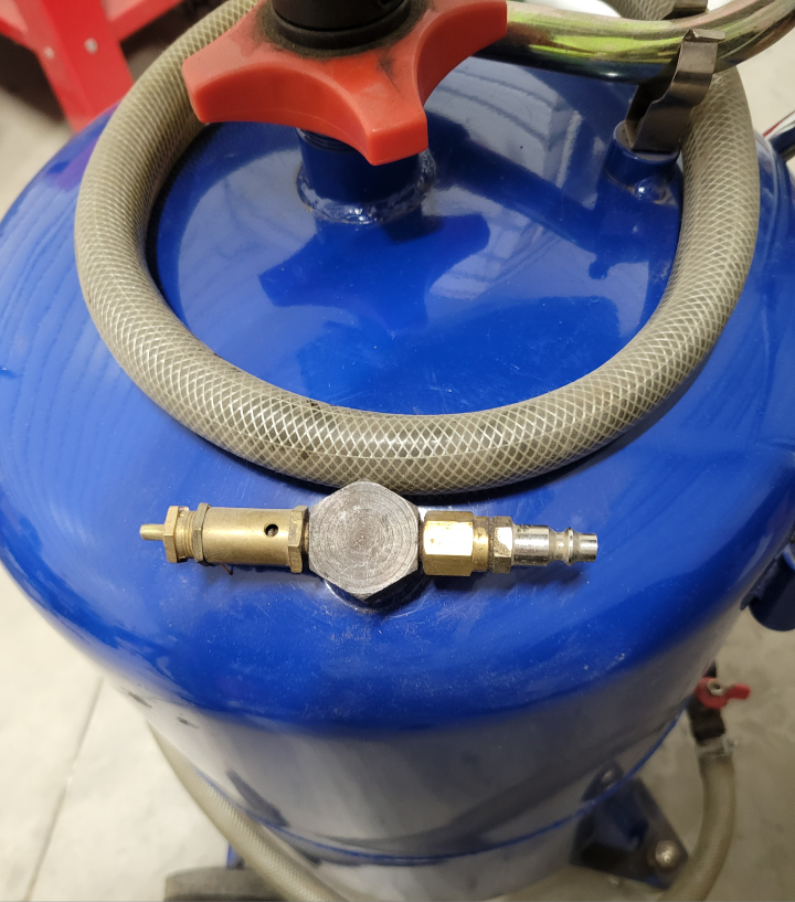 50L Pneumatic Waste Oil Drain - photo 2