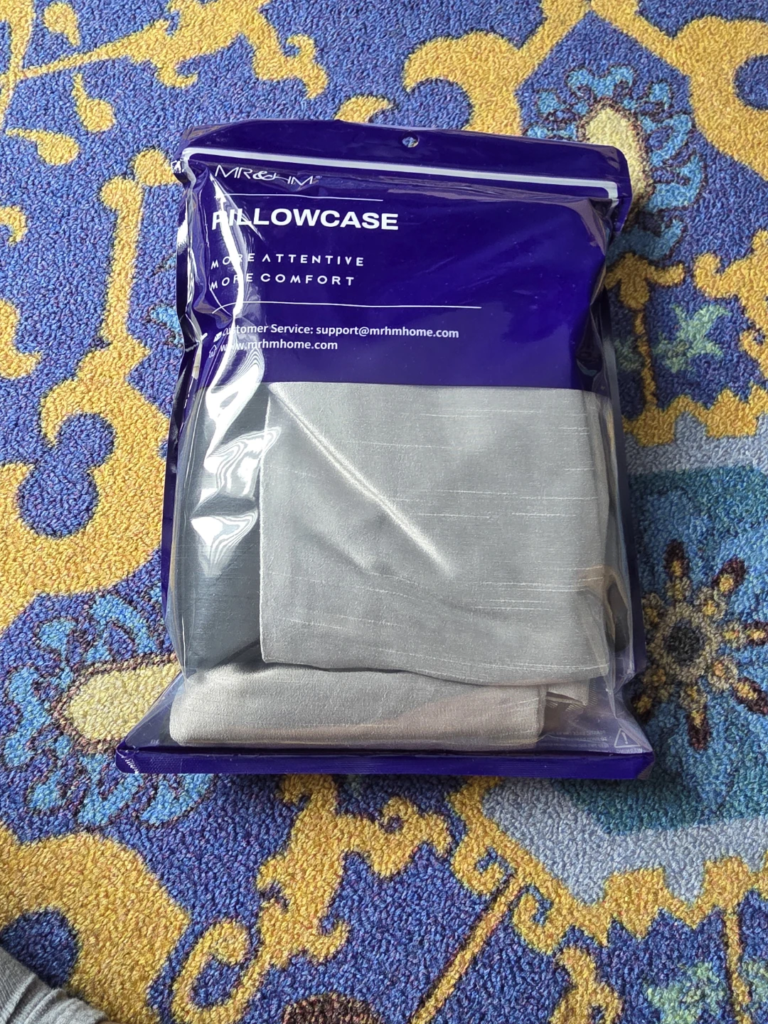 pillowcase, reused pillowcase packaging!