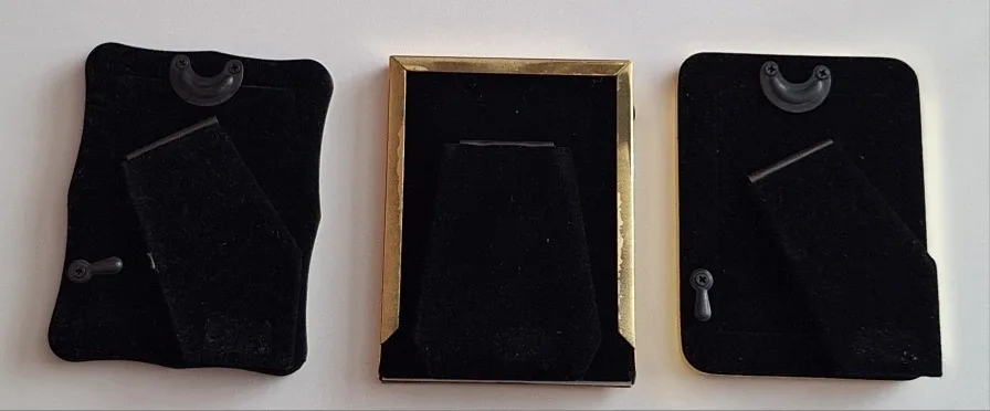 Vintage Holson Brass Picture Frames - Set of 3 image indicator(2)