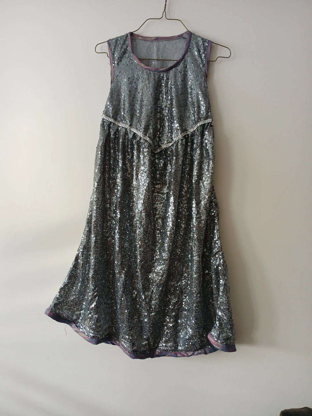 Sequin Dress - Silver