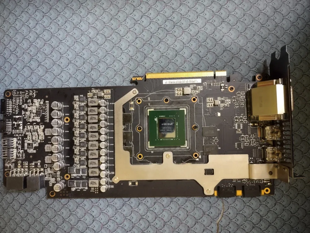 #cleanout Asus Graphics Card GTX 1080