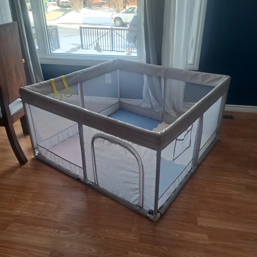Grey Baby Playpen - photo 5