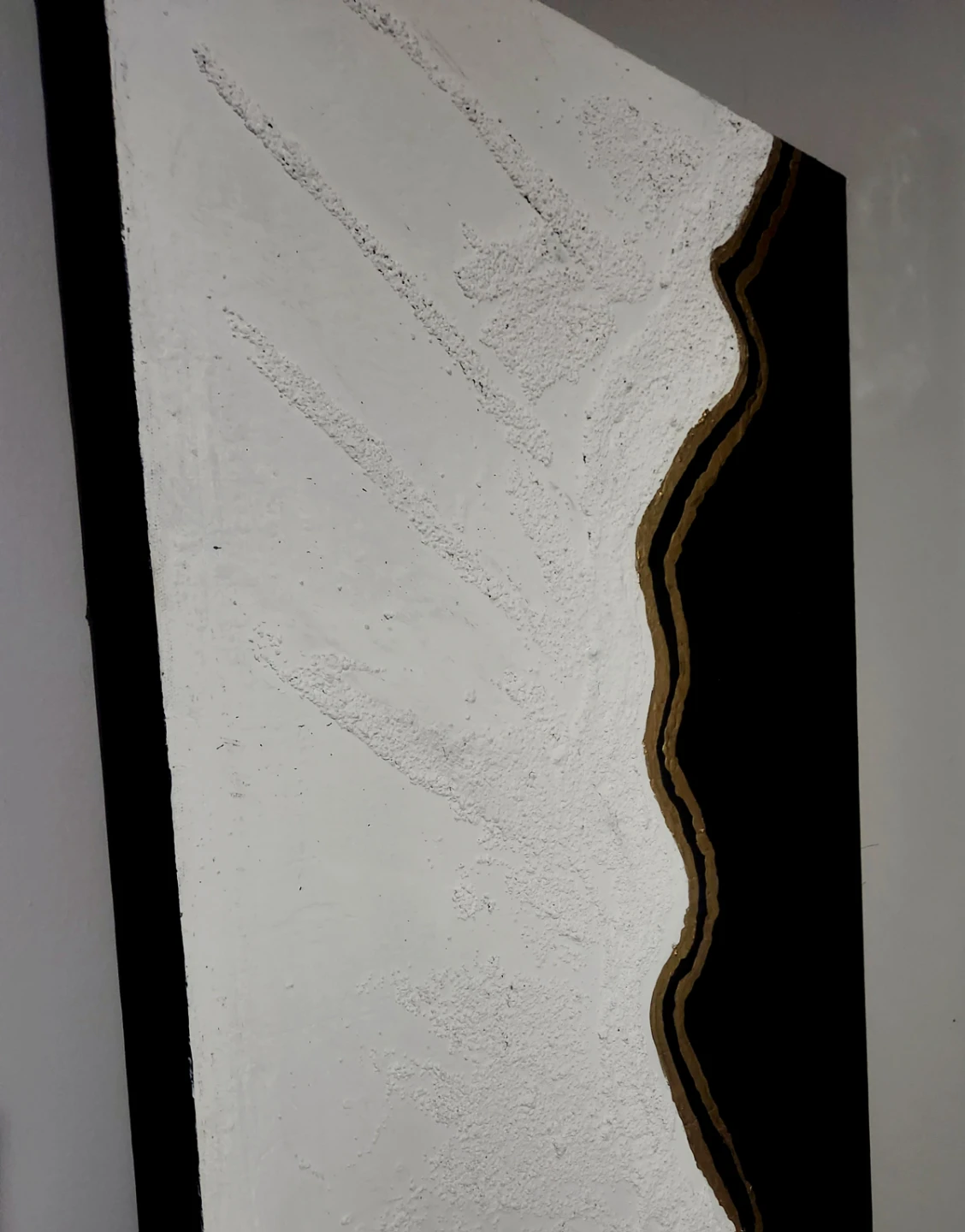 Modern Taxture black and white wall art - photo 2