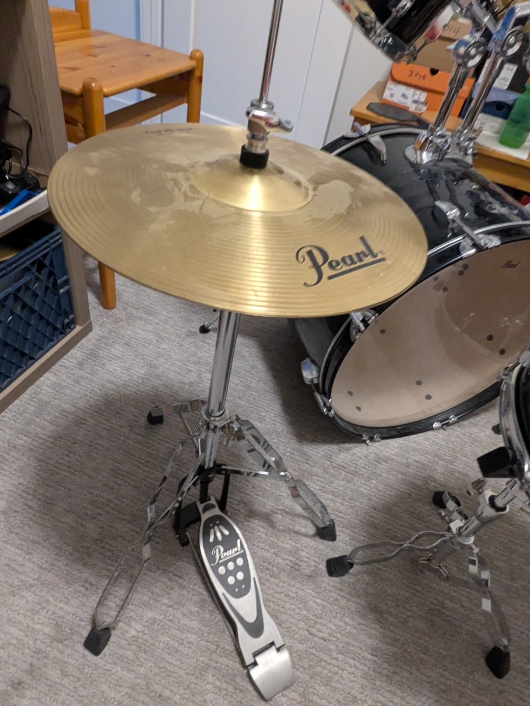 Pearl Roadshow Drum Set - Black - photo 4
