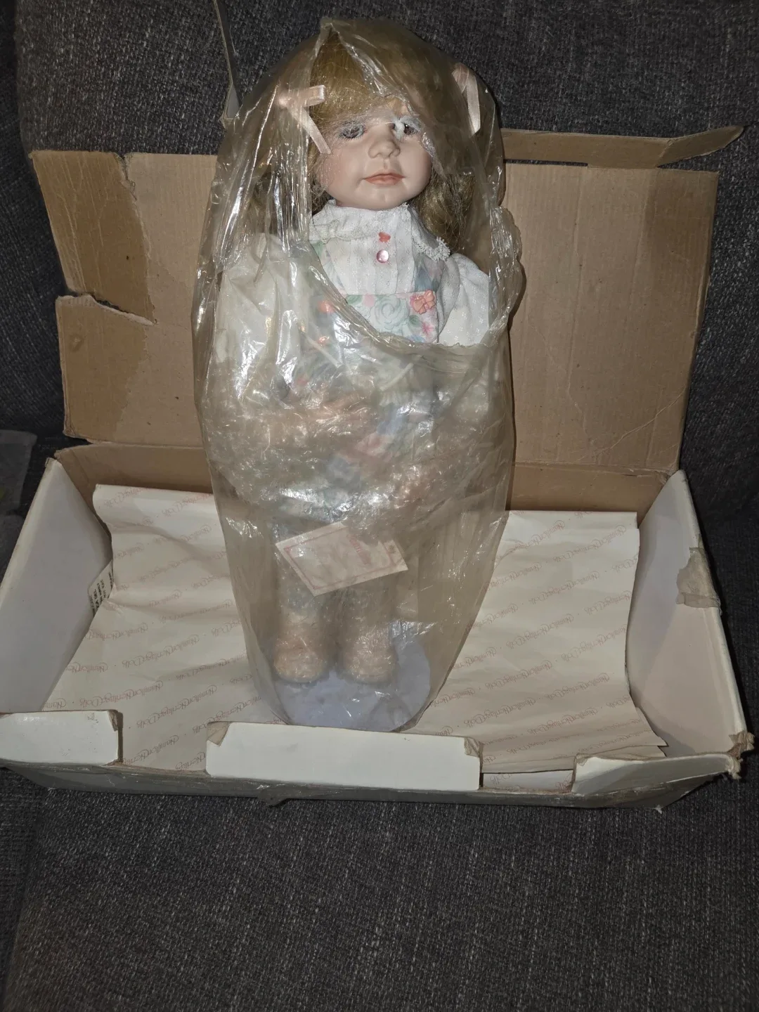 #Cleanout Jane Fudgimas Jennifer Porcelain Doll image indicator(2)