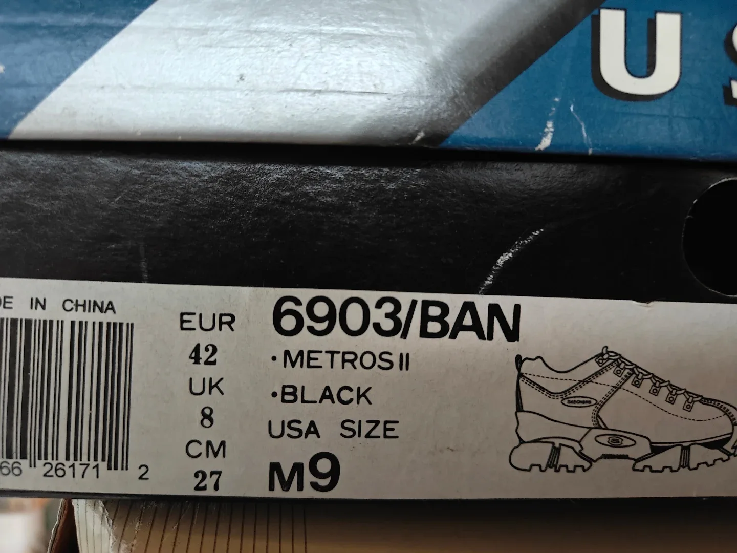 Skechers Metro II Black Boots - Men's Size 9 image indicator(5)