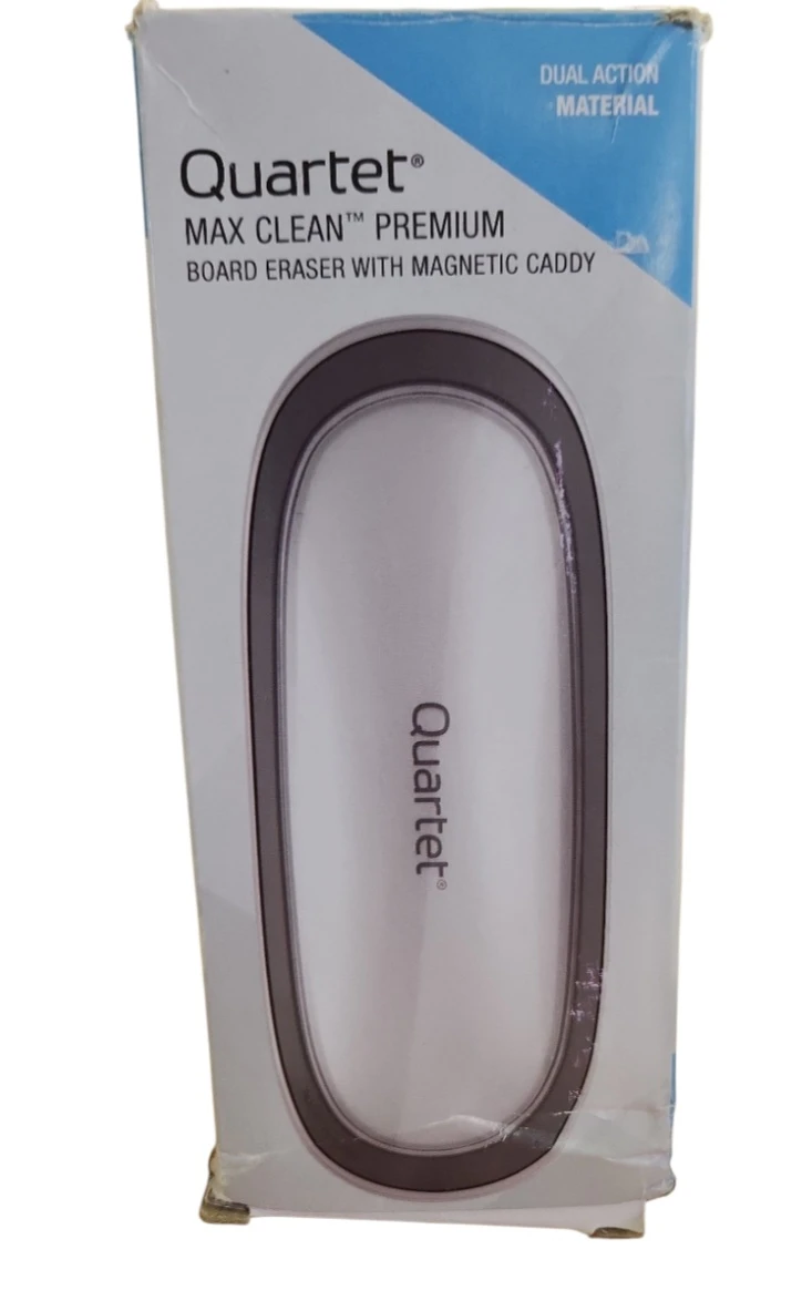 Quartet Max Clean Premium Board Eraser w/ Magnetic Caddy