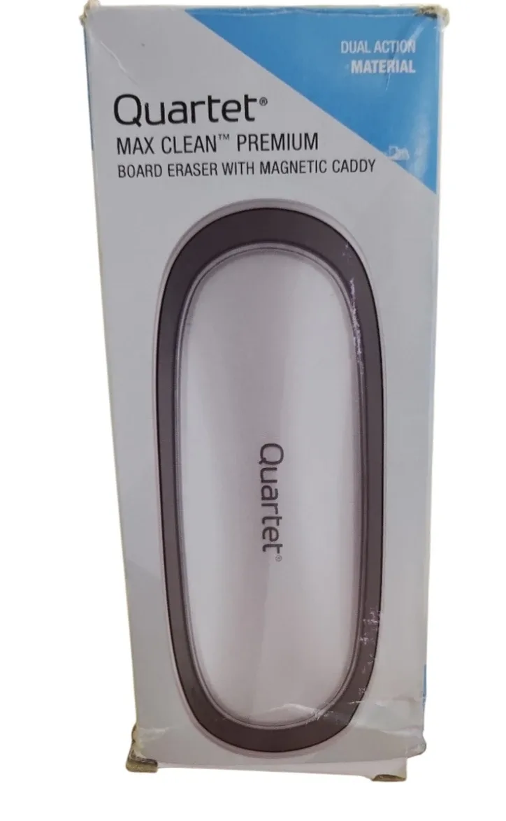 Quartet Max Clean Premium Board Eraser w/ Magnetic Caddy