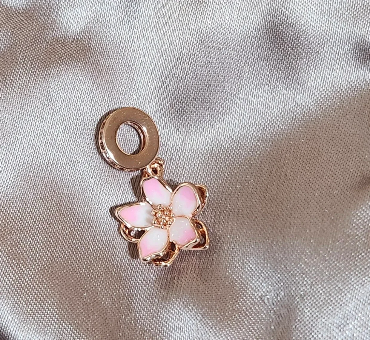 Rose Flower Charm