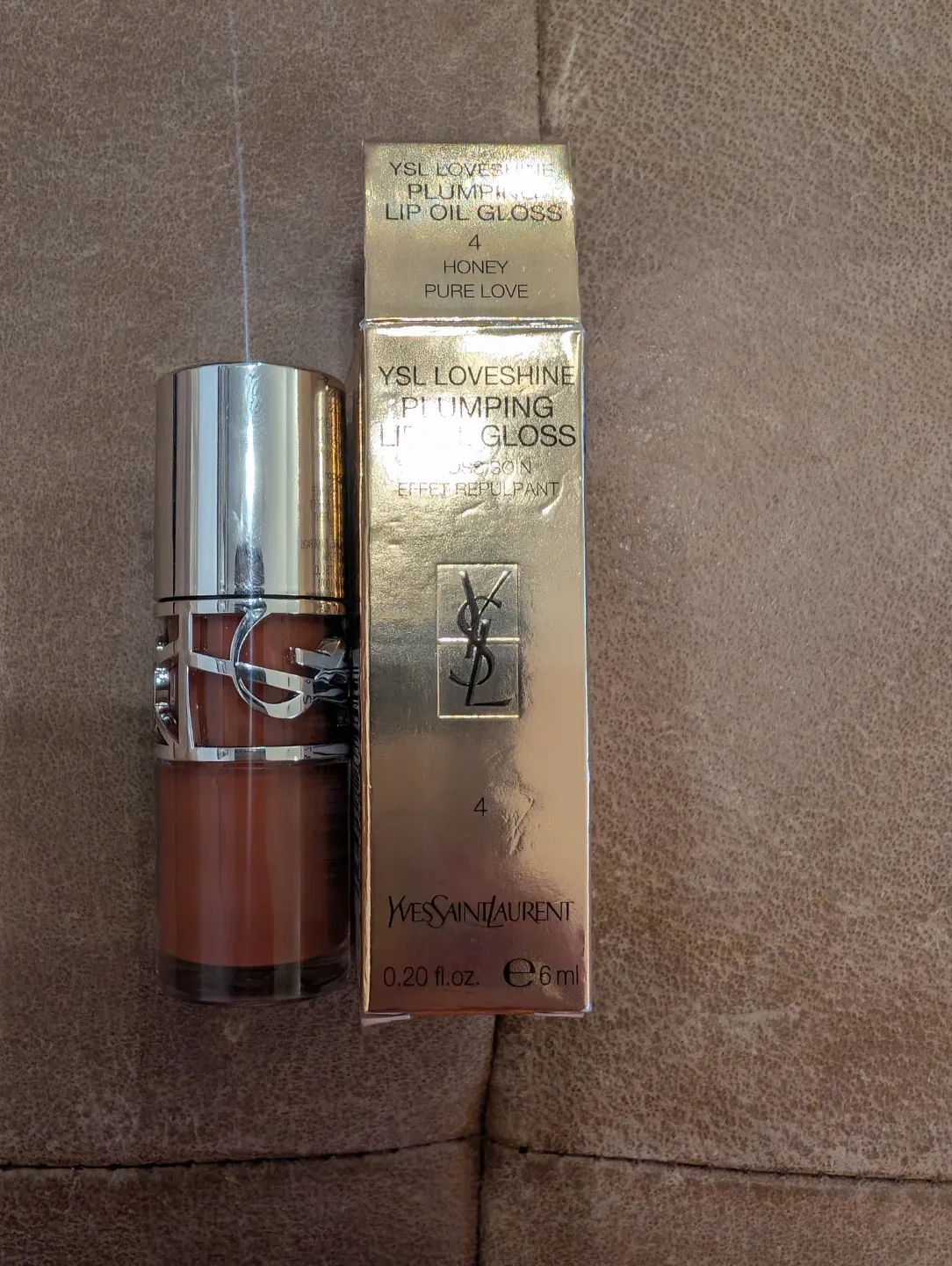 YSL Loveshine Plumping Lip Oil Gloss - Honey