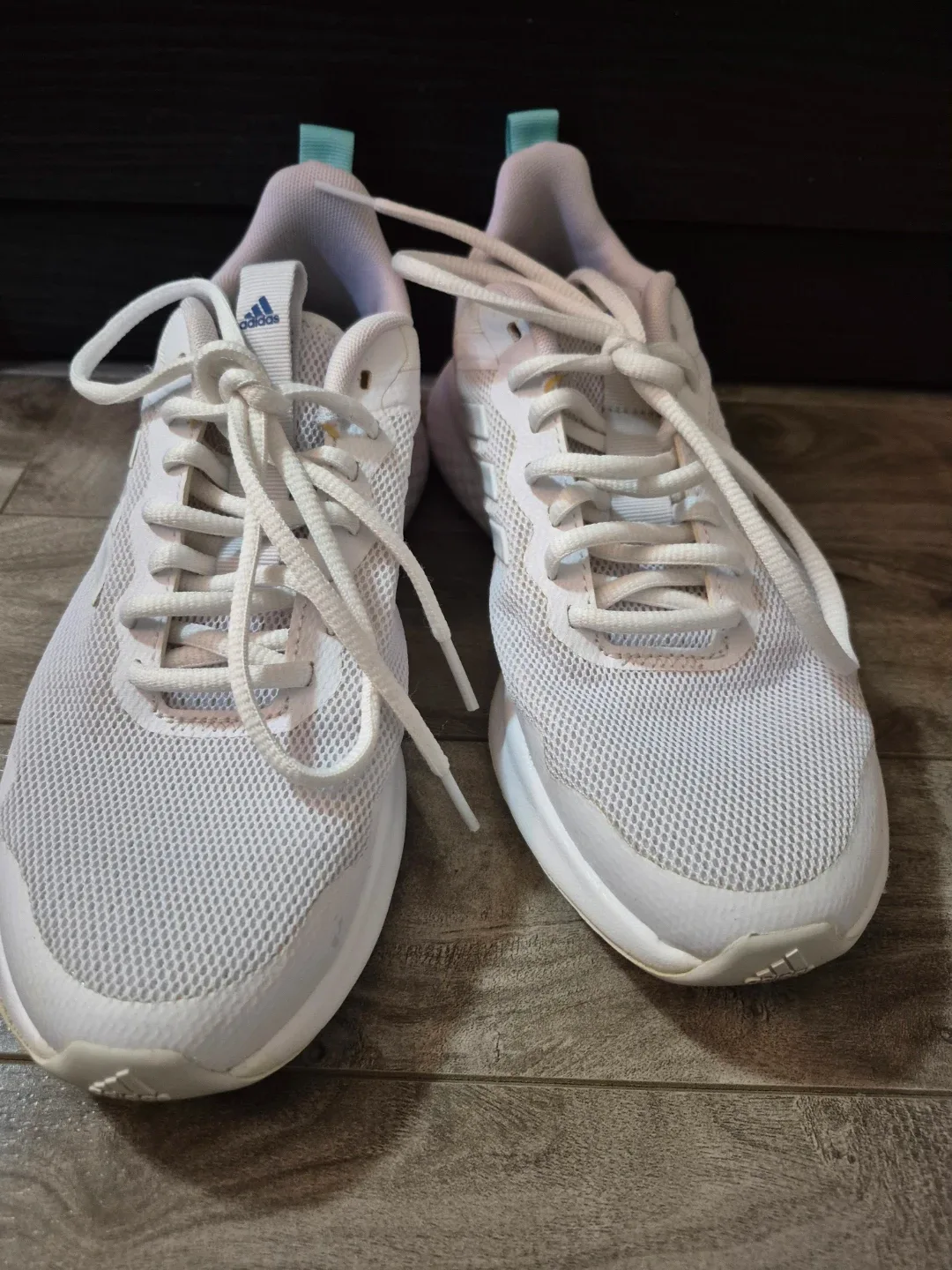 Adidas Fluidflow 2.0 White Running Shoes US 6.0