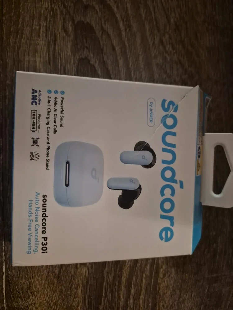 Soundcore P30i Noise Canceling Bluetooth Earbuds #Cleanout