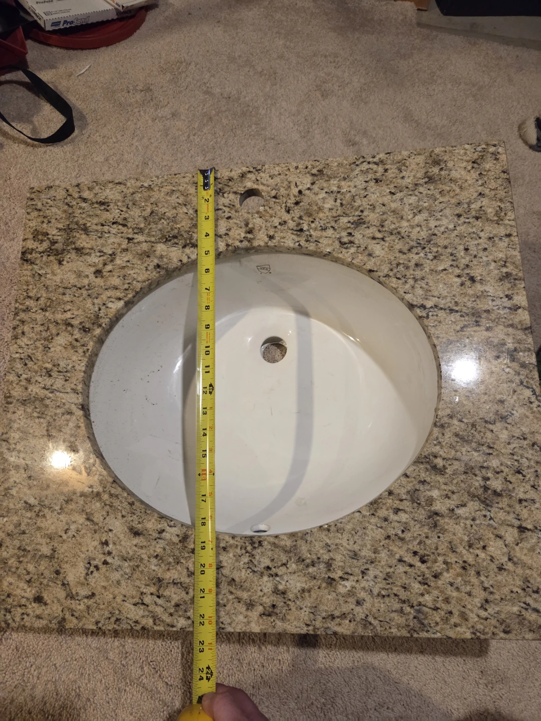 Granite Vanity Top with Sink