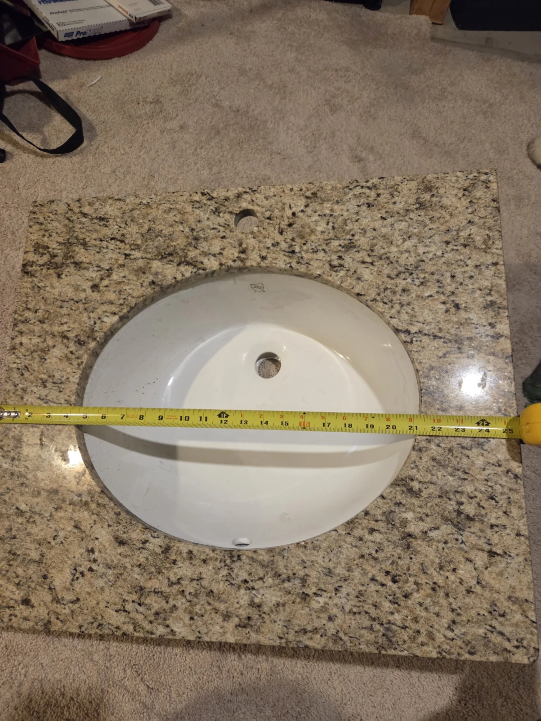Granite Vanity Top with Sink - photo 2