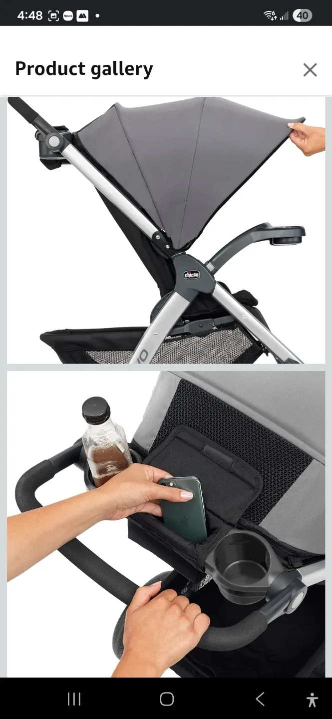 Chicco Bravo 3-in-1 Stroller and baby car seat image indicator(4)