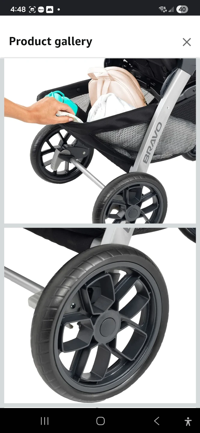 Chicco Bravo 3-in-1 Stroller and baby car seat - photo 5