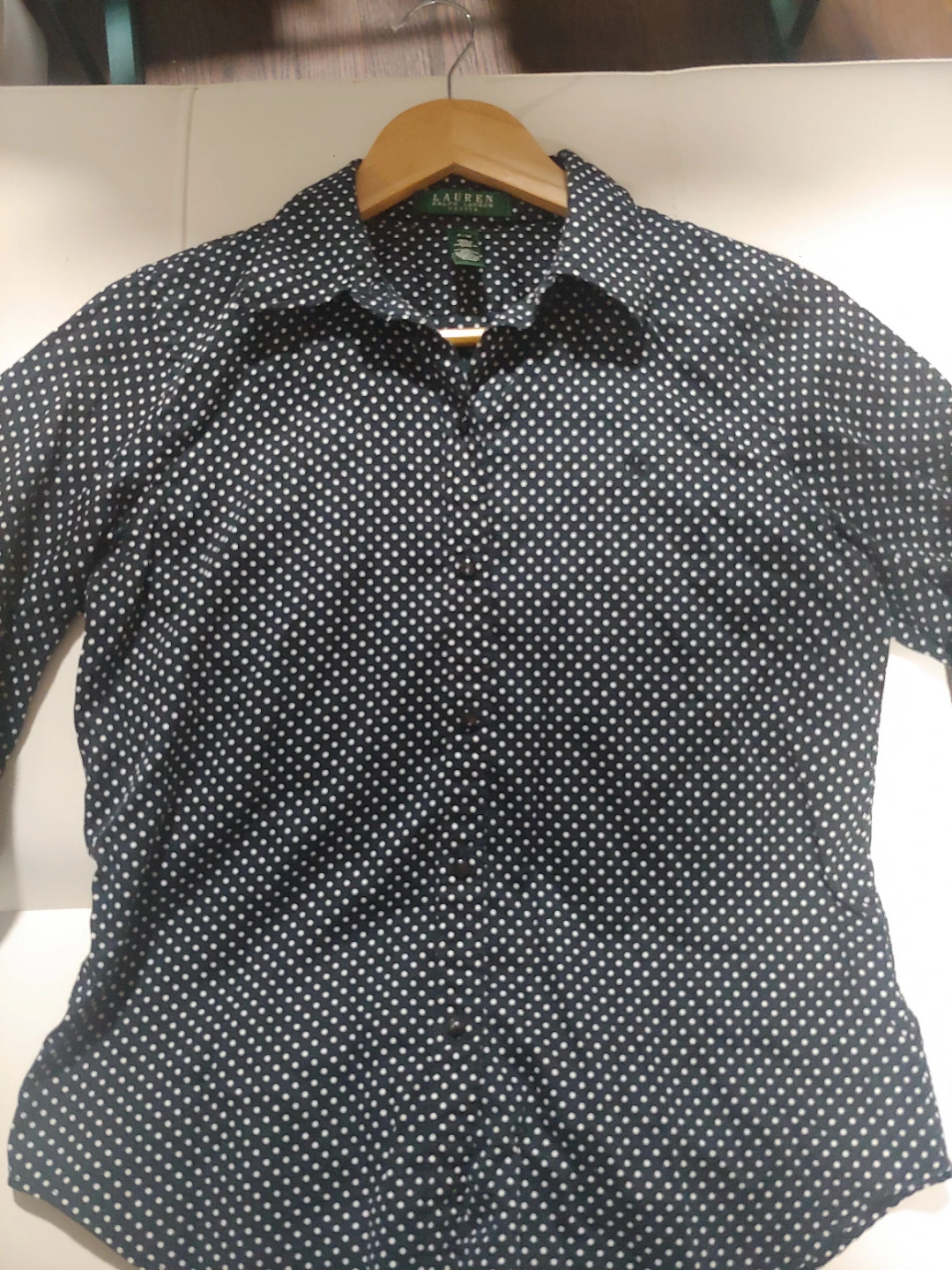 Ralph Lauren Polka Dot Blouse - Size P/M - photo 2