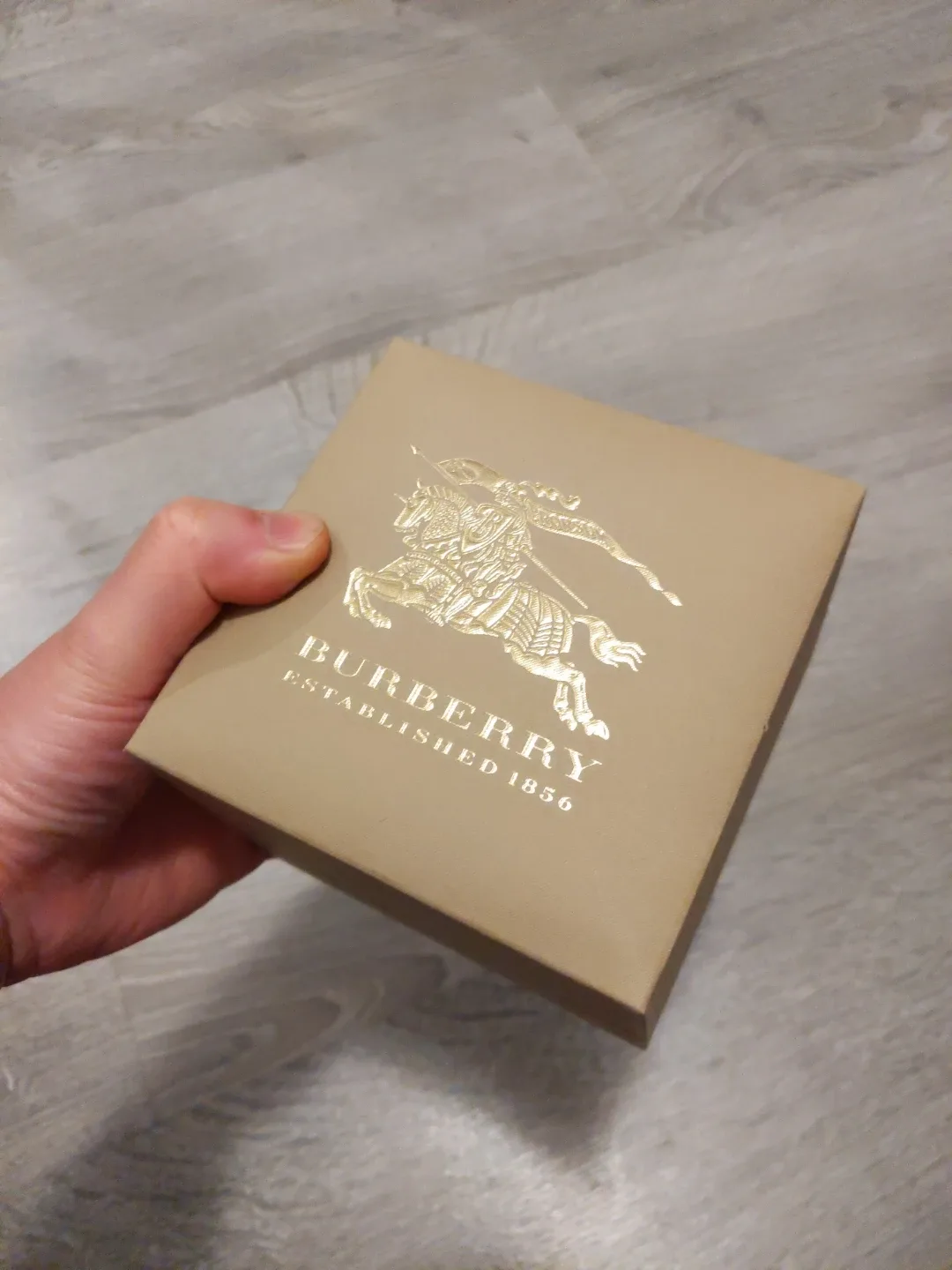 Burberry Watch Box and Manual