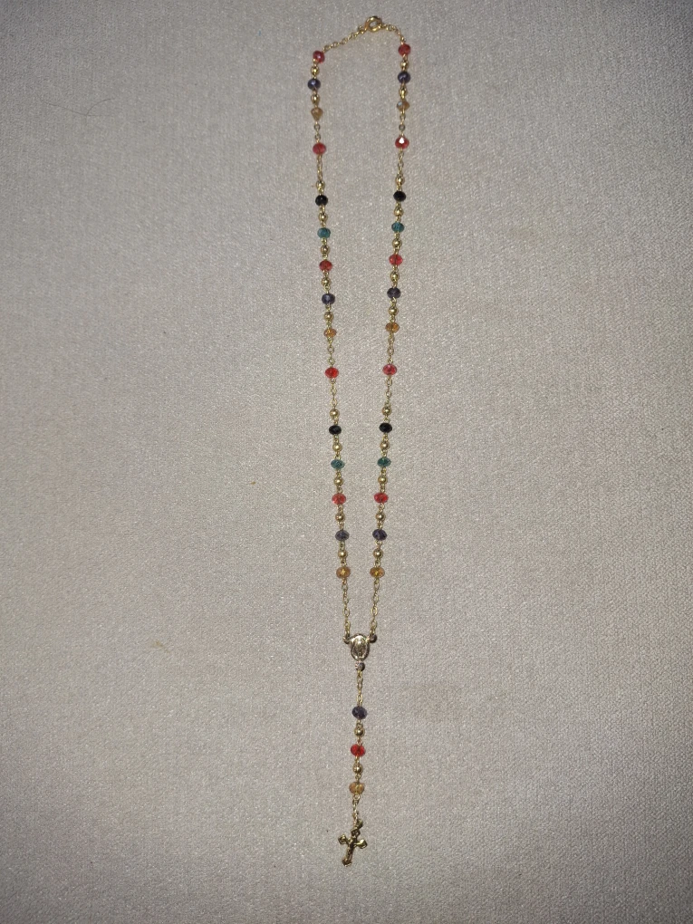 Beaded Rosary Necklace - photo 2