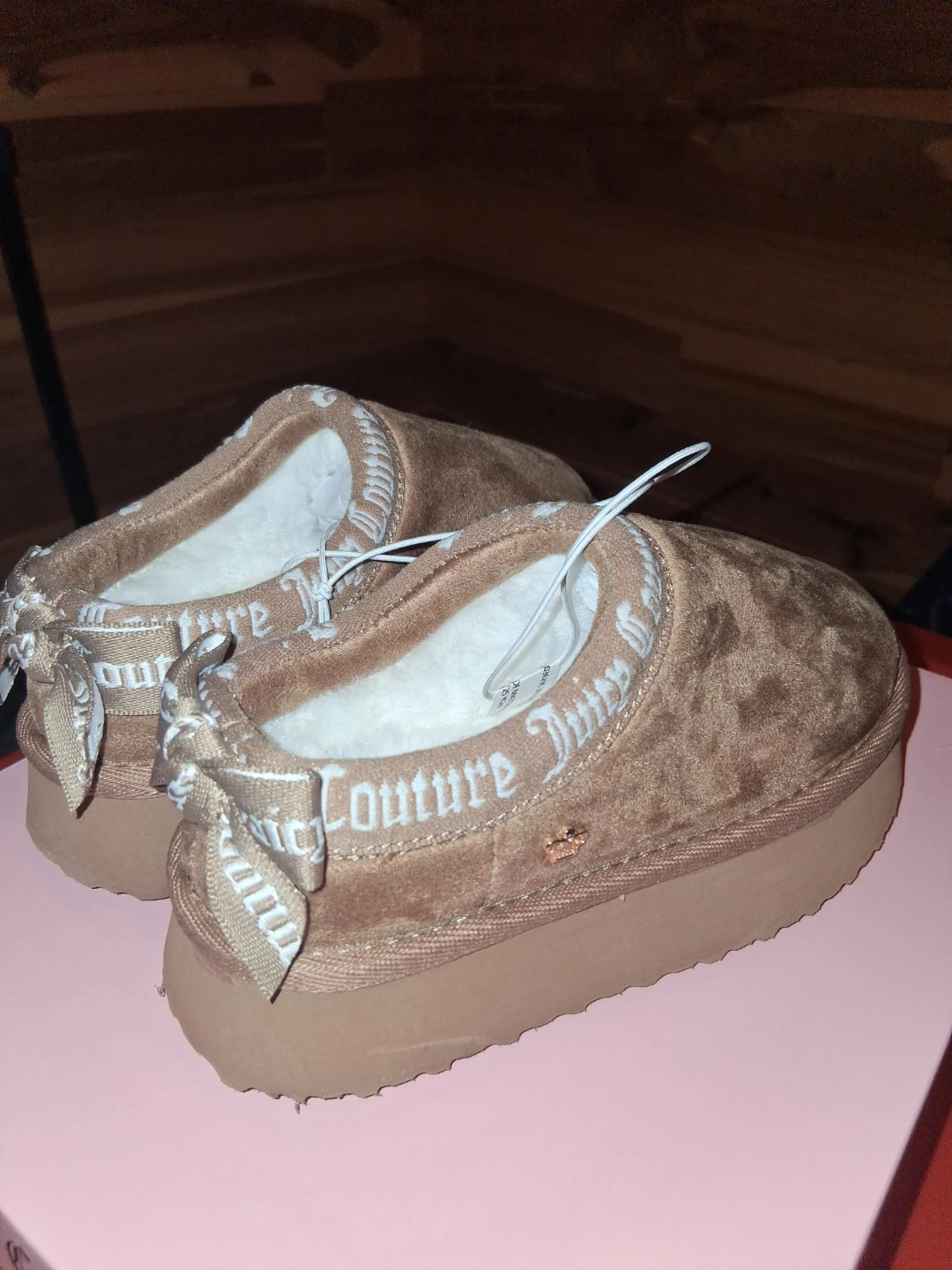 Juicy Couture Olyana Platform Slippers - Size 11 - New