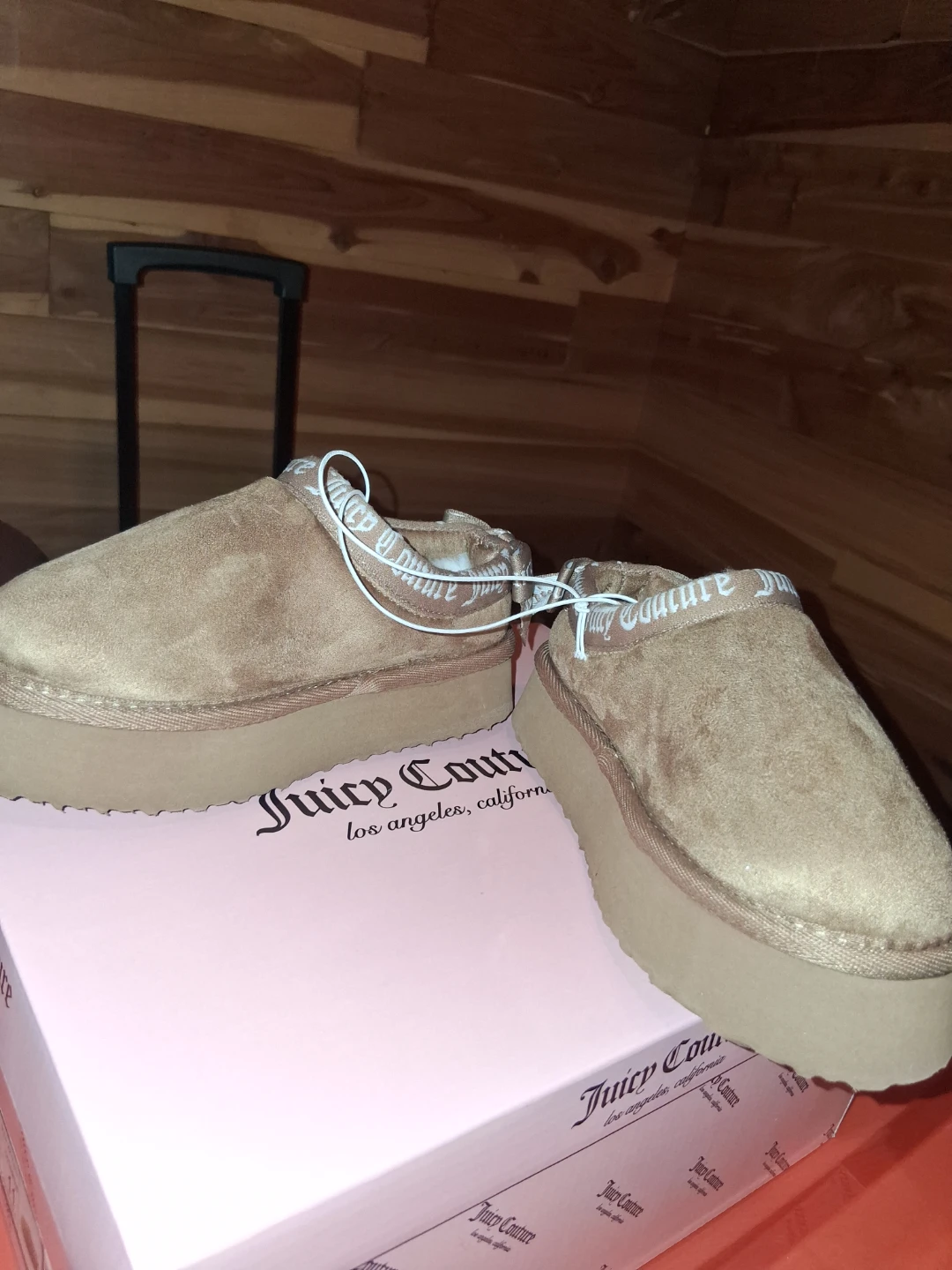 Juicy Couture Olyana Platform Slippers - Size 11 - New - photo 2