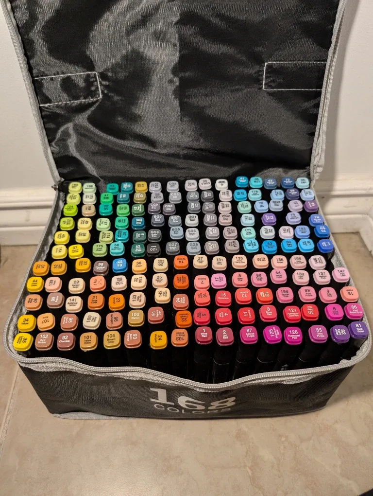 Free set of 168 markers #Cleanout