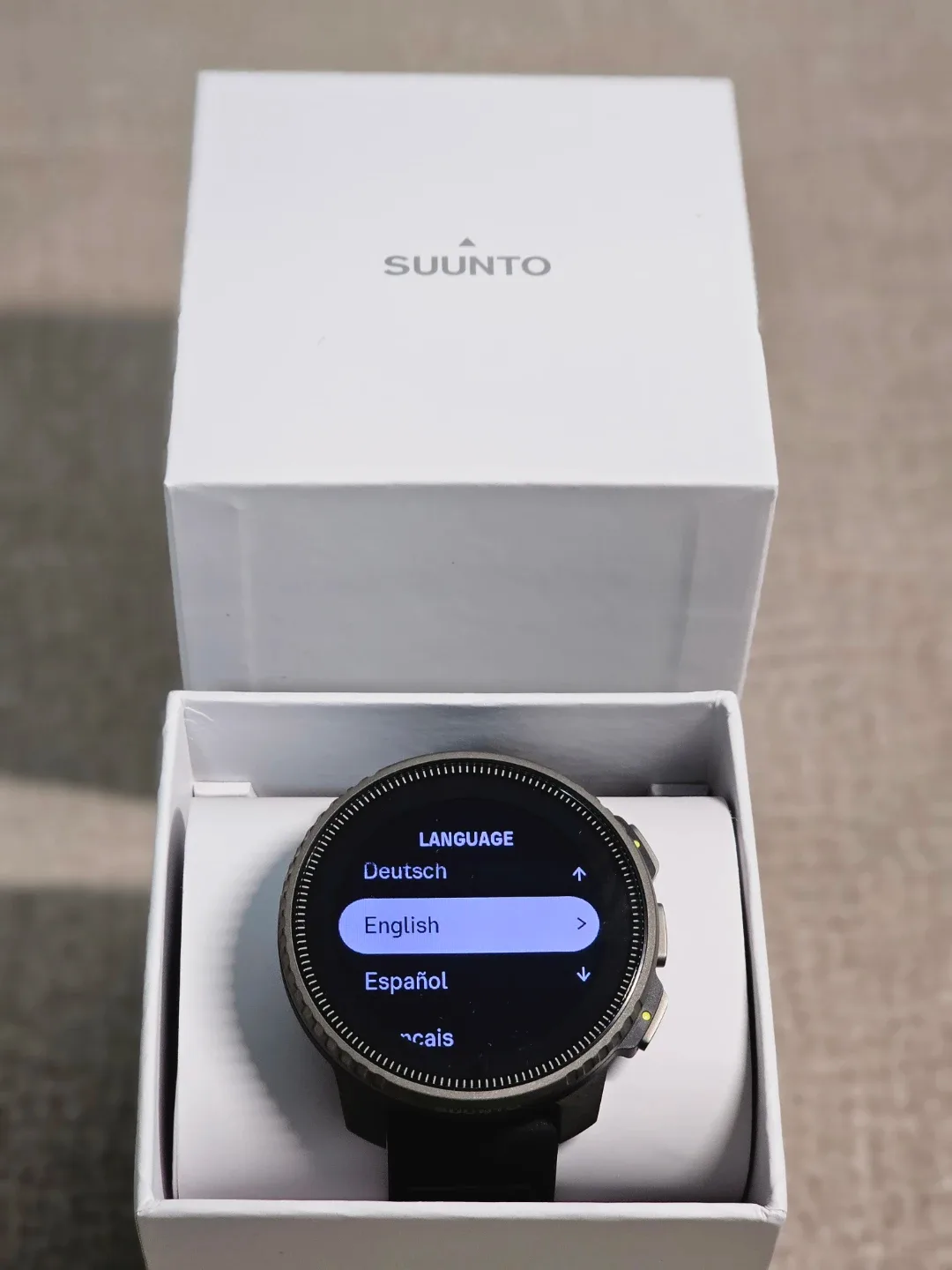 Suunto Vertical Titanium solar black