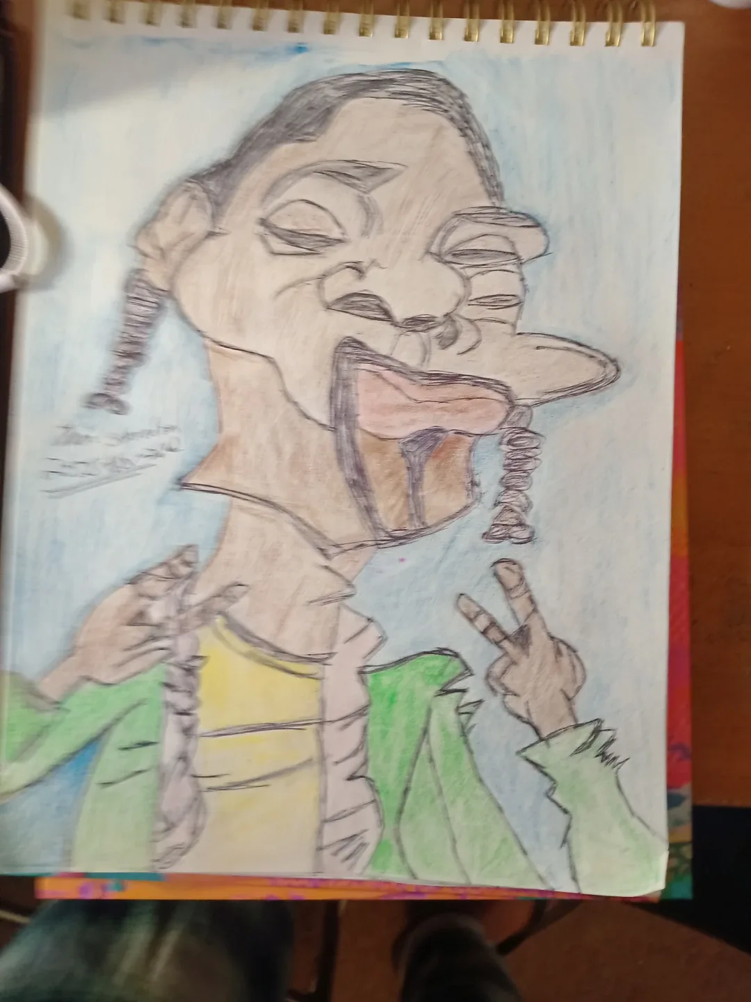 Snoop Dog Drawing Illustration By Custom Artist Sherwin image indicator(3)