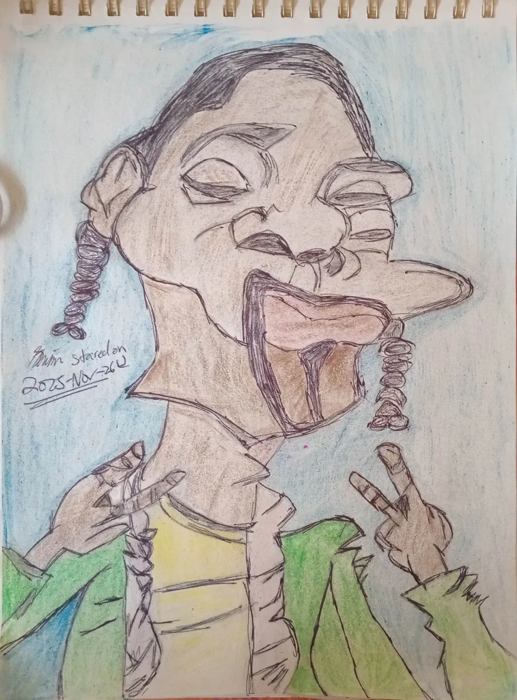 Snoop Dog Drawing Illustration By Custom Artist Sherwin image indicator(4)