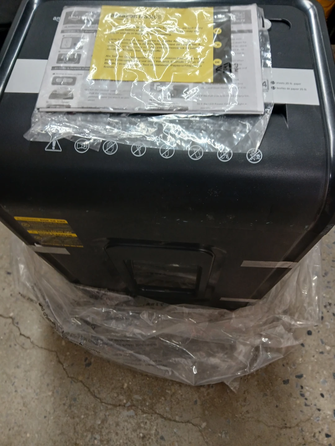 Amazon Basics 24-Sheet Cross-Cut Shredder - New in Box!