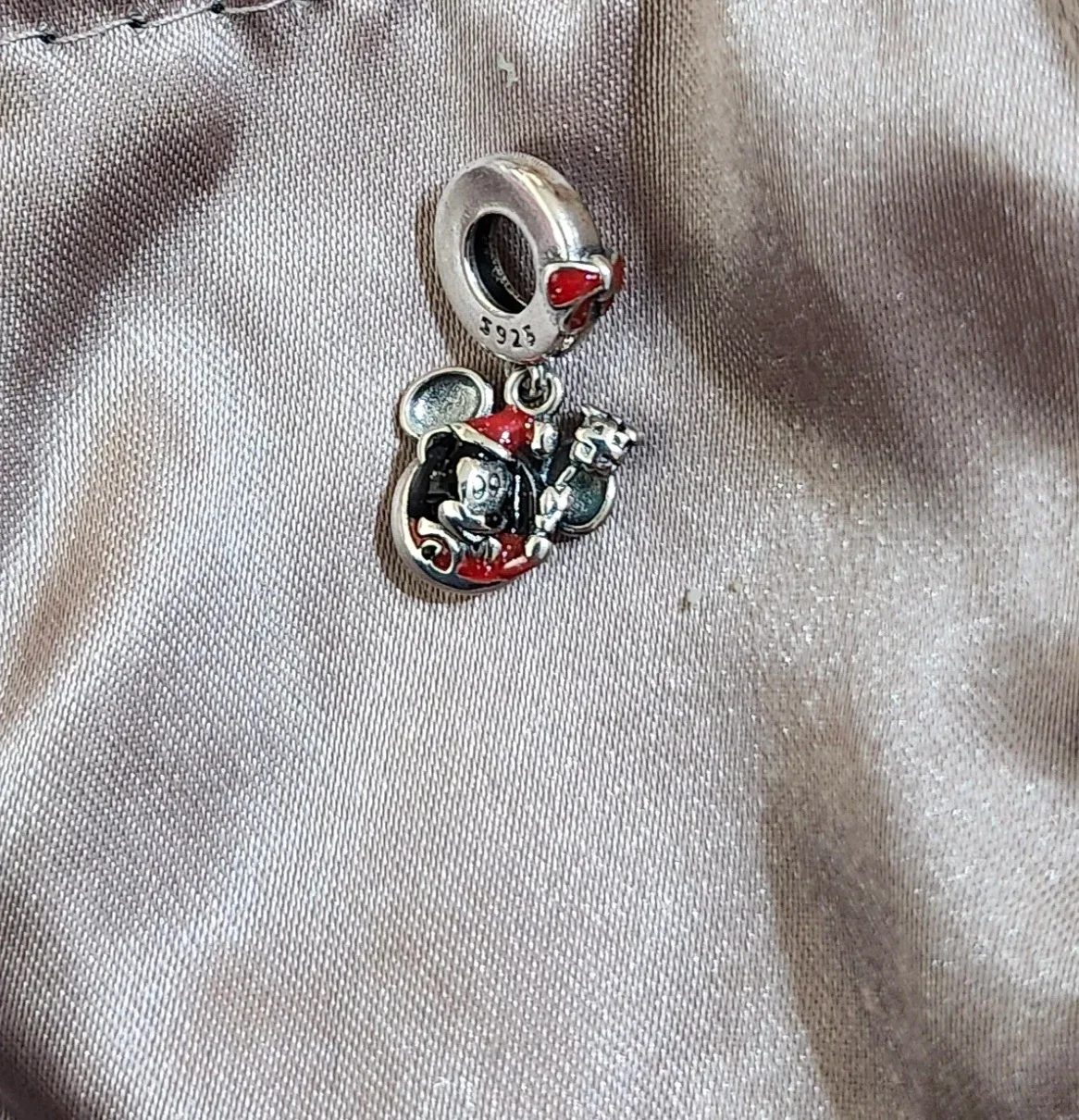 Disney Mickey Mouse Christmas Dangle Charm