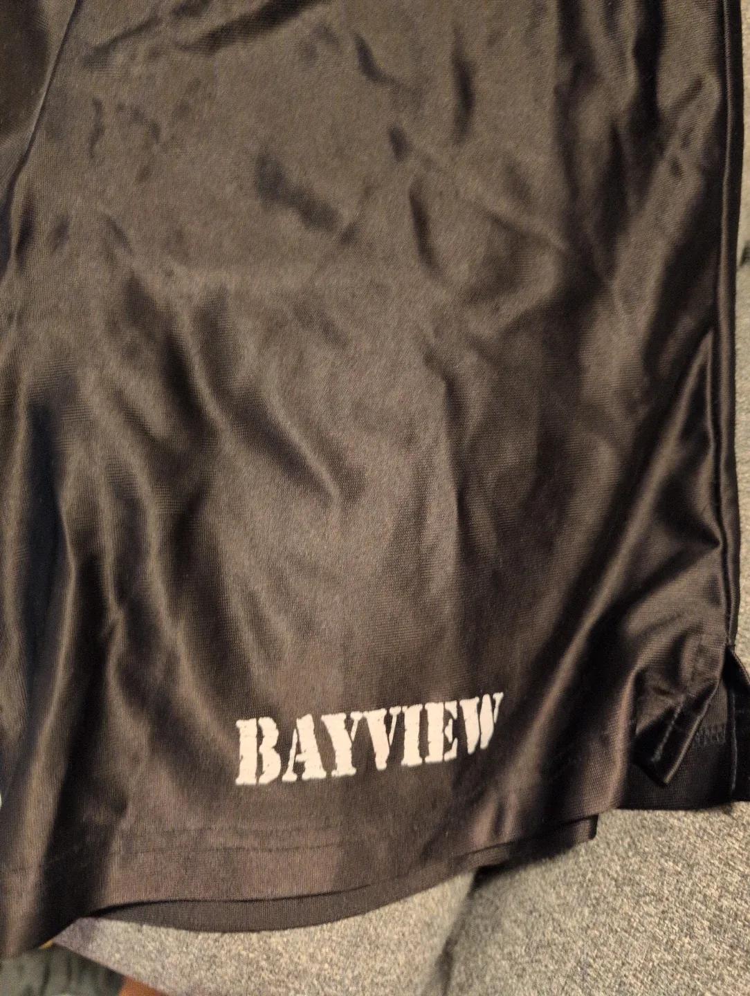 Bayview Black Athletic Shorts image indicator(2)