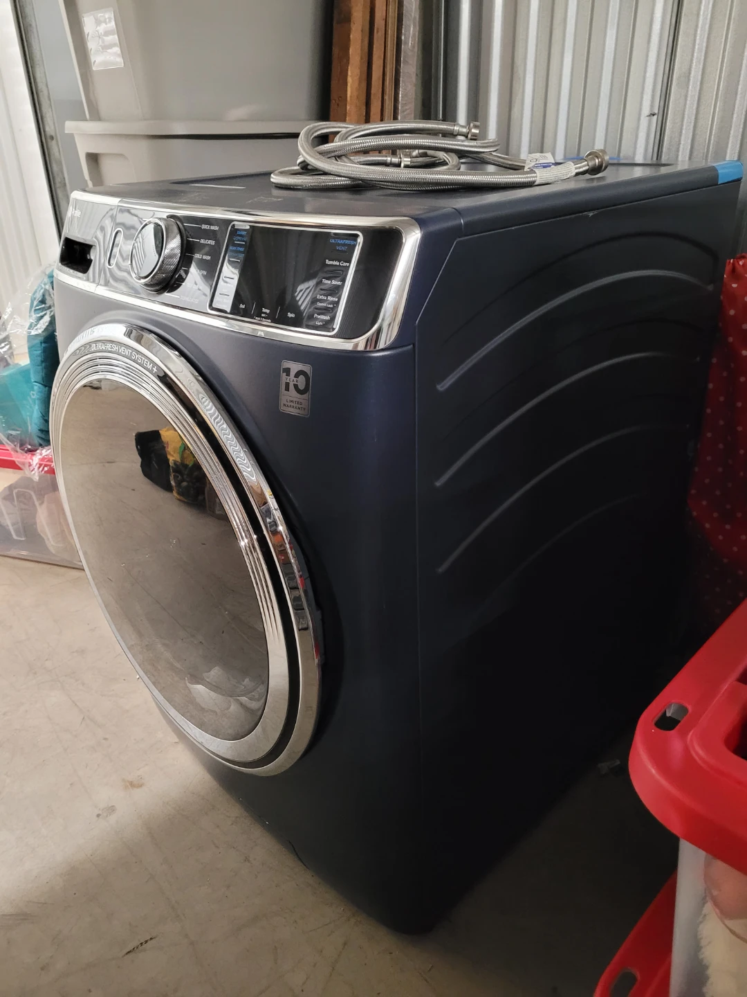 GE Profile Washing Machine - Navy - photo 2
