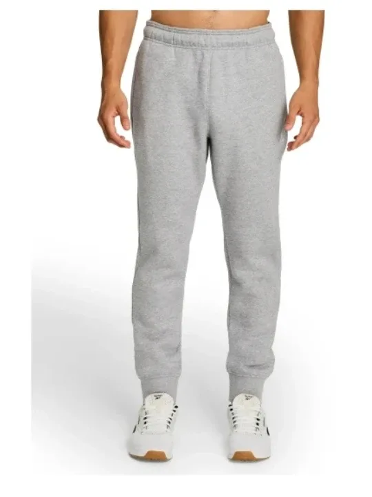 Reebok Mens Logo Fleece Jogger Sweatpants, XL