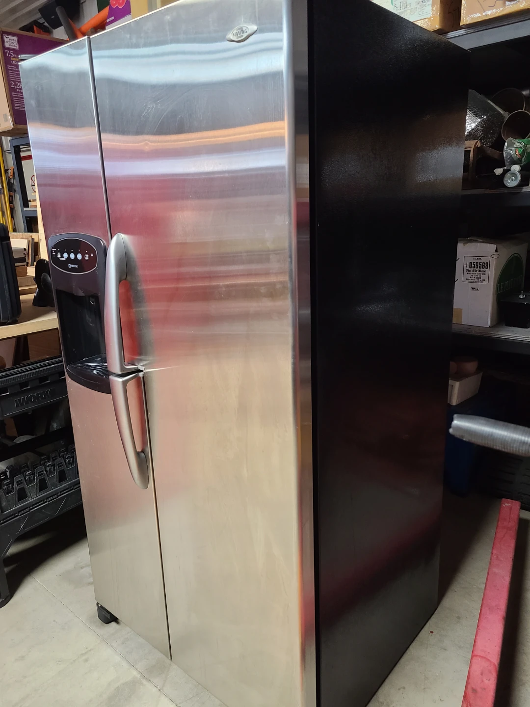 Maytag MZD2665HES Stainless Steel Refrigerator - photo 2