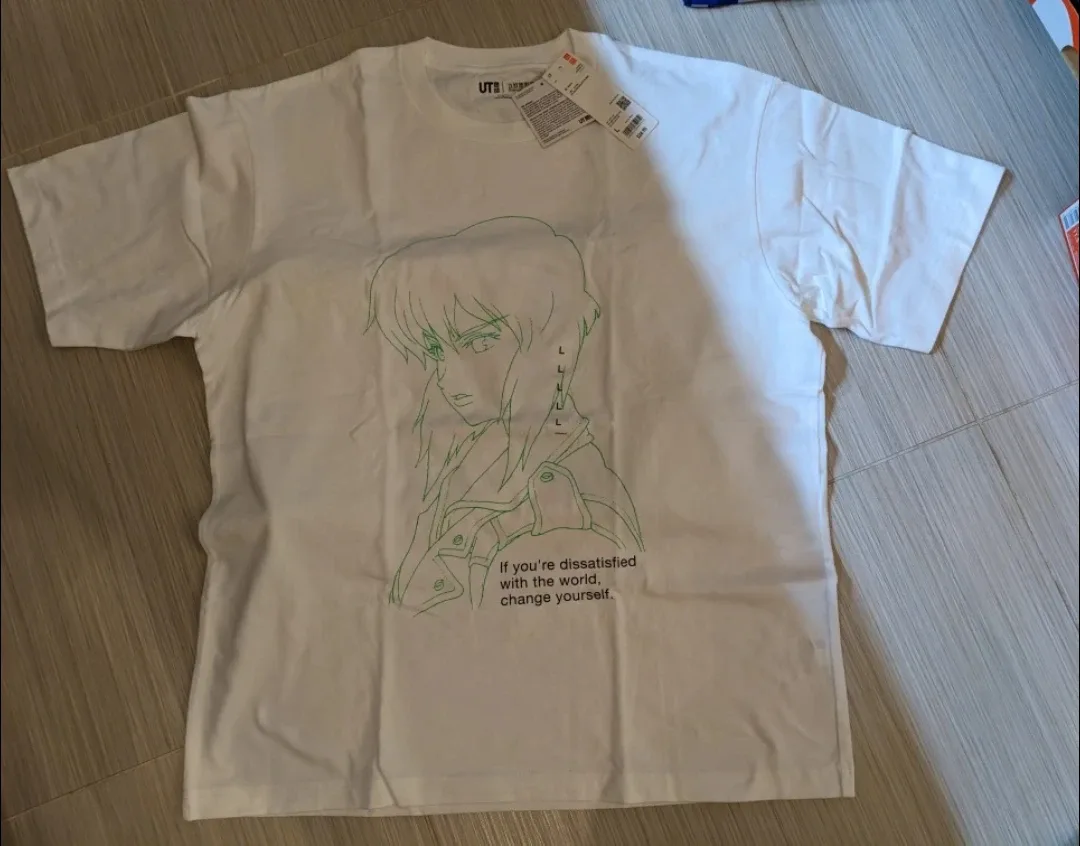 New Uniqlo Ghost in the Shell White Tee - Size L #Cleanout image indicator(3)