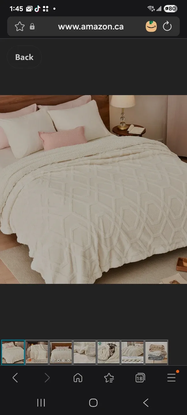 large Fluffy Sherpa Fleece Blanket new