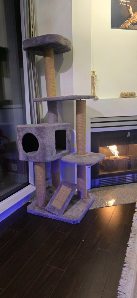 Cat Tree with Scratching Posts & Condo