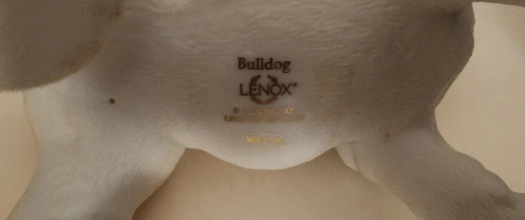 Lenox Bulldog Figurines - photo 2