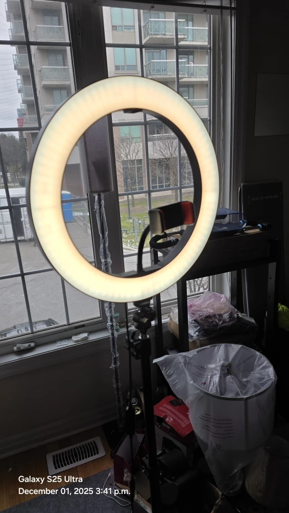 YCKJNB 14" LED Ring Light - Photography, Streaming - photo 3