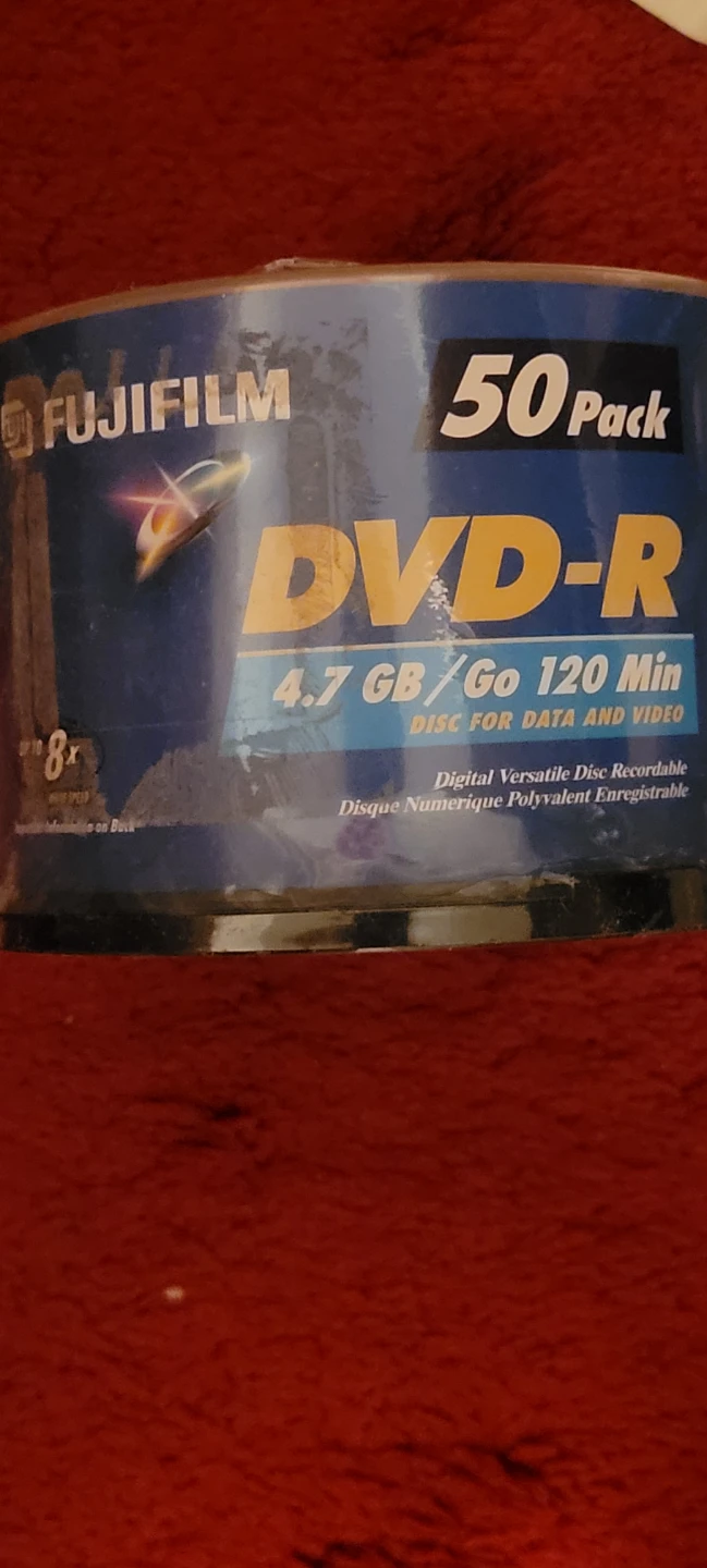 Fujifilm 50 Pack DVD-R 4.7 GB