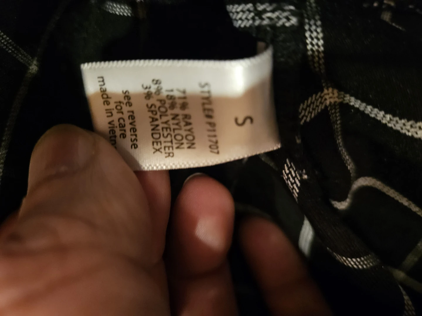 Active Usa Plaid Pants - Size S - photo 5