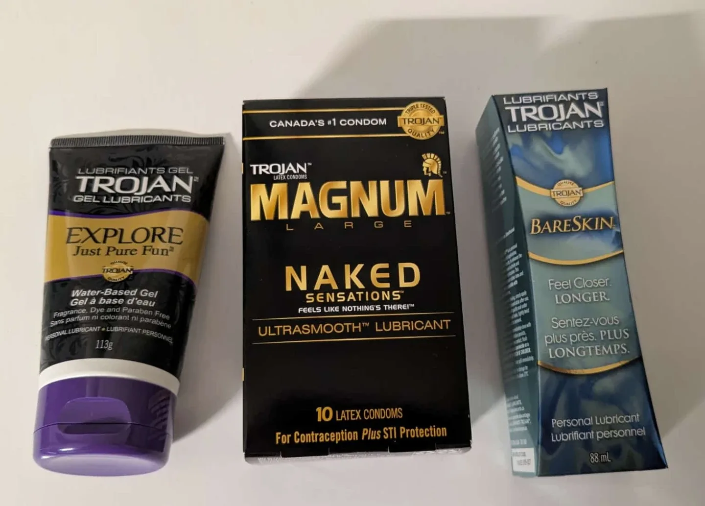 #Cleanout. BNIB Trojan Lubricants & Condoms