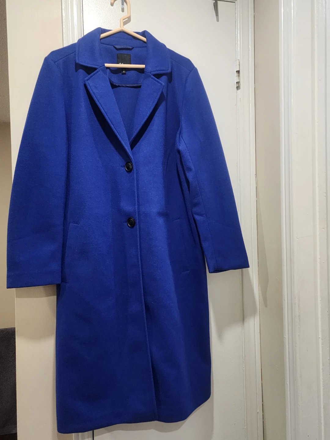 Blue Wool Blend Coat - photo 2