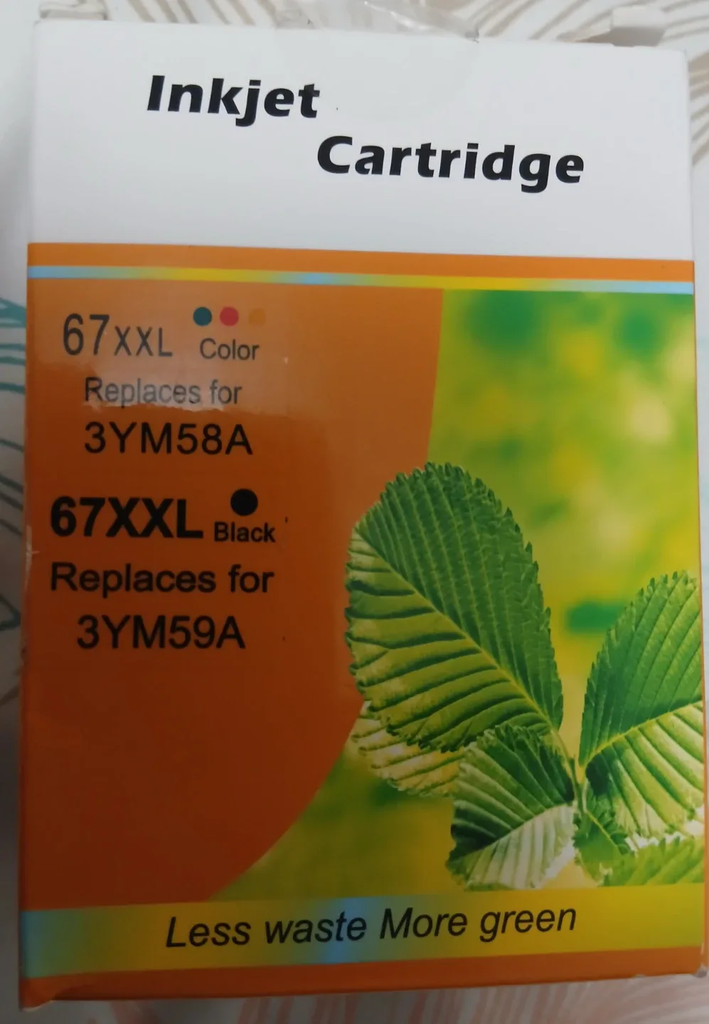 Inkjet Cartridge 67XXL Color and Black